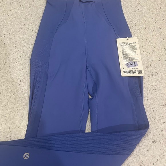 Lululemon Everlux and Mesh Super-High-Rise Training Tight 25" - Size 4 (NWT) - Picture 5 of 8